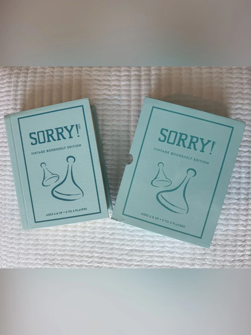 Sorry! Vintage Bookshelf Edition Board Game New Never Used